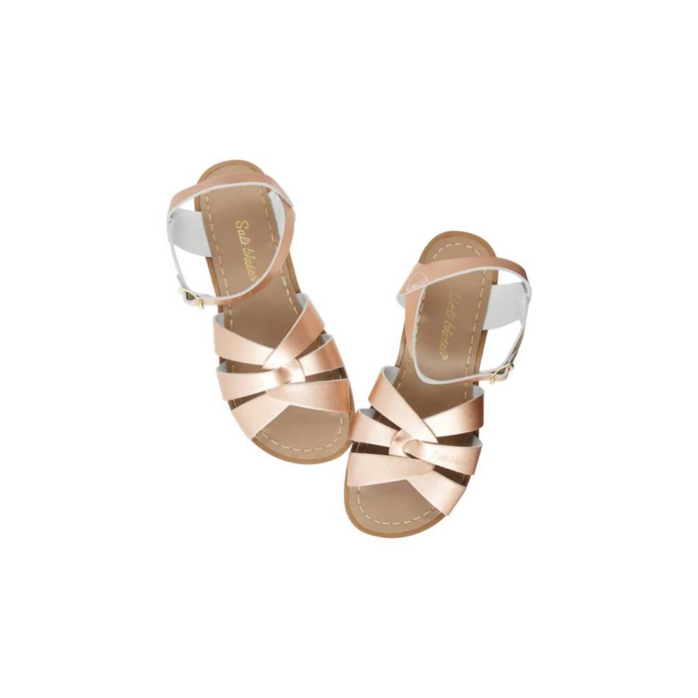 NEW SALT WATER SANDALS women's original premium sandals in rose gold